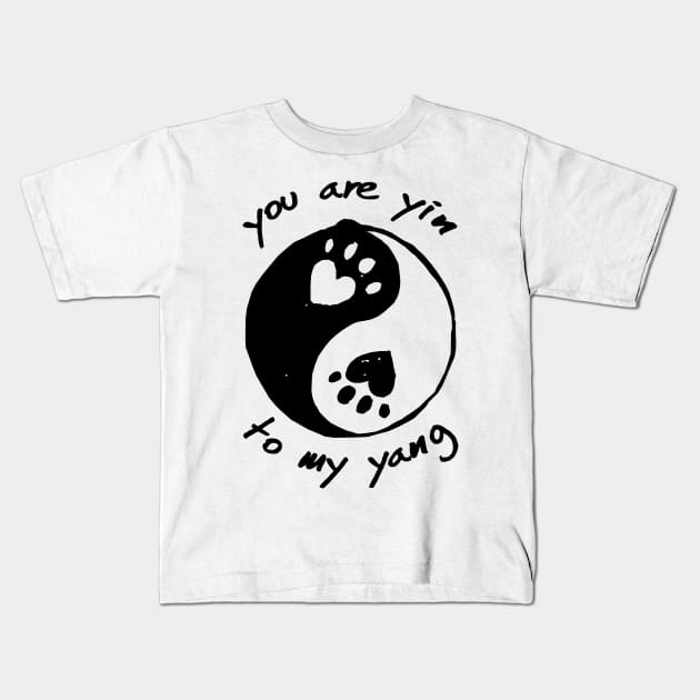 You are Yin to my Yang Kids T-Shirt by KewaleeTee